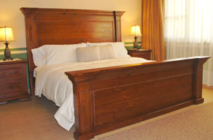 Confort total en una cama king size artesanal